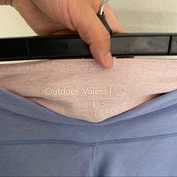 NWT Outdoor Voices Springs Colorblock Leggings SZS - Picture 9 of 10